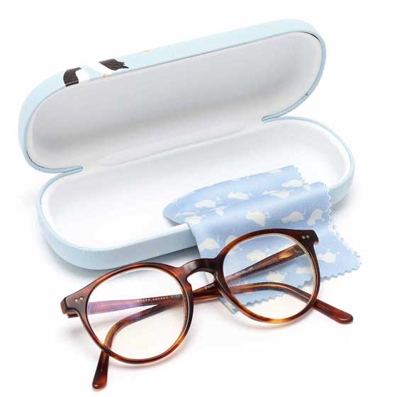 RSPB Circus of Puffins glasses case product photo back L