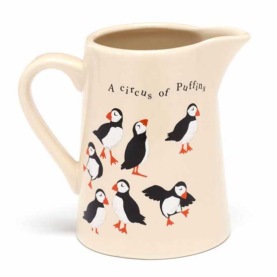RSPB Circus of Puffins jug product photo front L