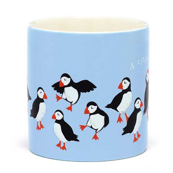 RSPB Circus of Puffins mug product photo side L