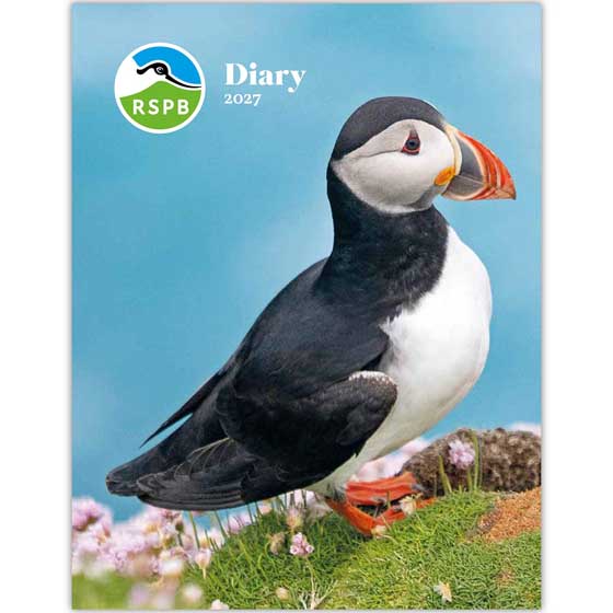 RSPB Deluxe photographic A5 diary product photo default L