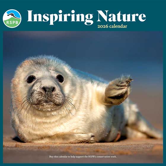 RSPB Inspiring nature calendar 2026 product photo default L