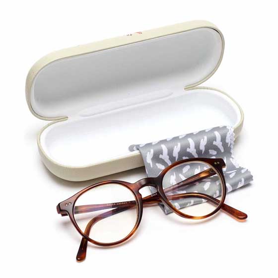 RSPB Owl glasses case, Flock collection product photo front L