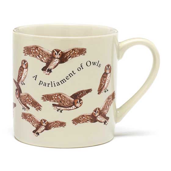 RSPB Owls mug, Flock collection product photo default L