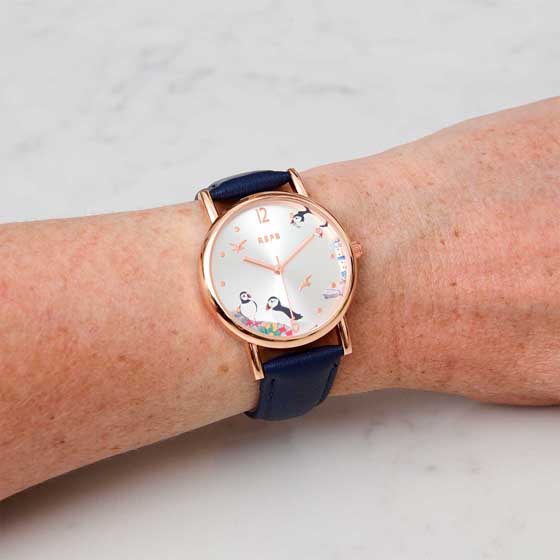 RSPB Puffin watch product photo front L