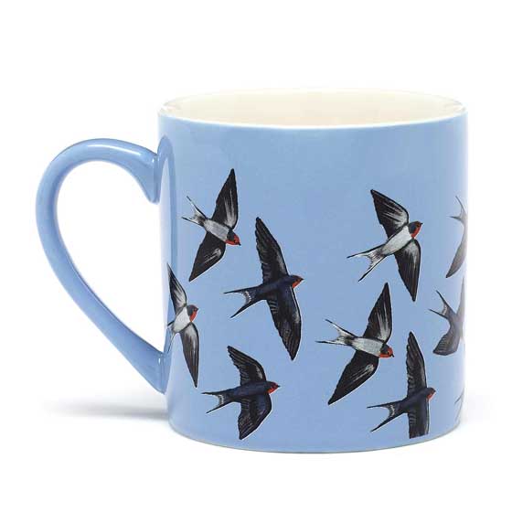 RSPB Swallows mug, Flock collection product photo back L