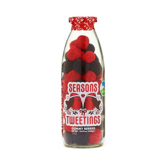 RSPB Season's tweetings vegan gummy berries product photo side L