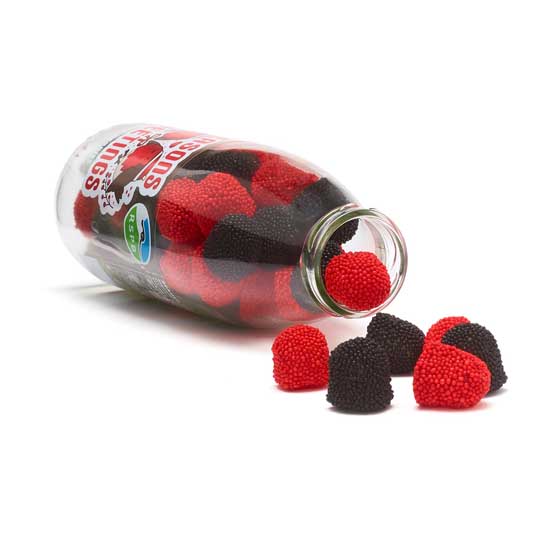 RSPB Season's tweetings vegan gummy berries product photo back L