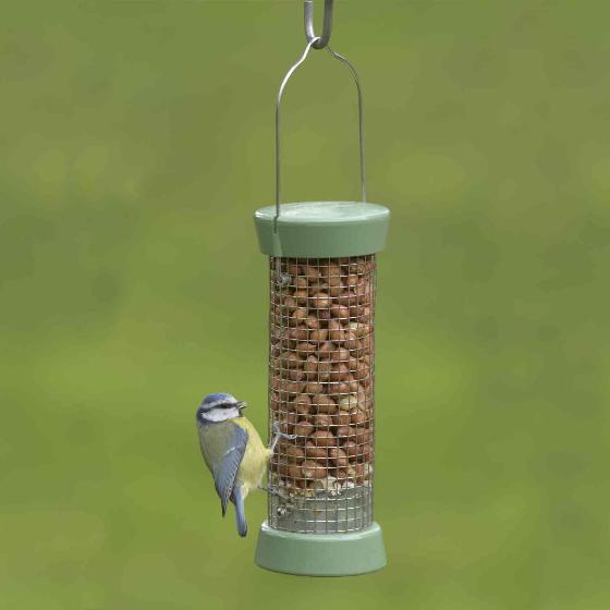 RSPB Ultimate easy-clean® suet pellet and peanut feeder - small product photo side L