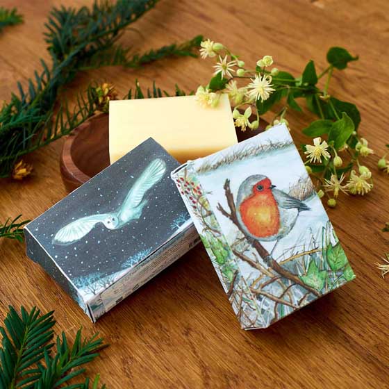 Nutmeg, orange & cinnamon soap by Heaven Scent product photo ai5 L