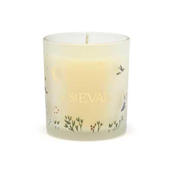 St Eval figgy pudding candle product photo back L