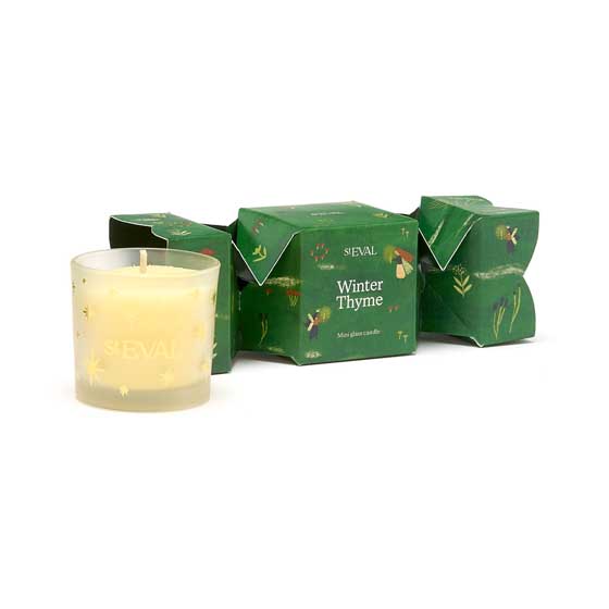 St Eval winter thyme mini candle cracker gift product photo default L