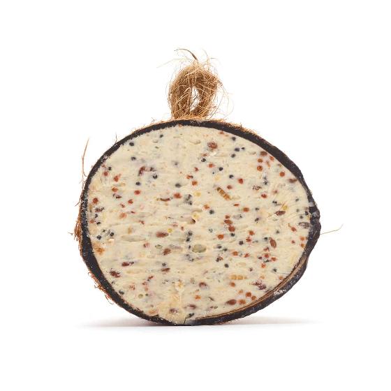 Super suet coconut halves - original, box of 10 product photo side L