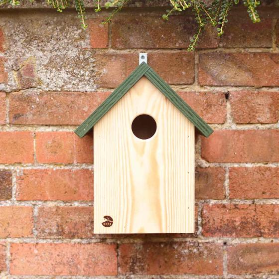 RSPB Apex Starling nest box product photo back L