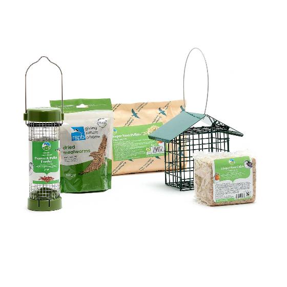 Suet bird feeding starter kit product photo default L