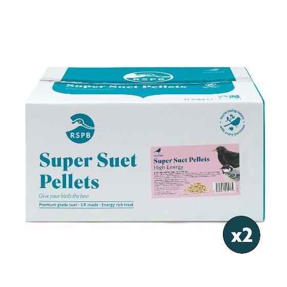 Super suet pellets - high energy 12.55kg x 2 product photo side L