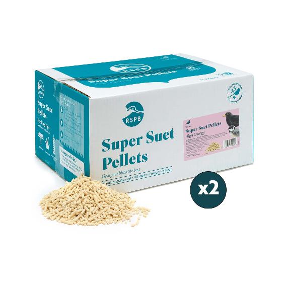 Super suet pellets - high energy 12.55kg x 2 product photo back L