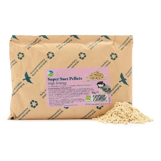 Super suet pellets - high energy 1kg product photo back L