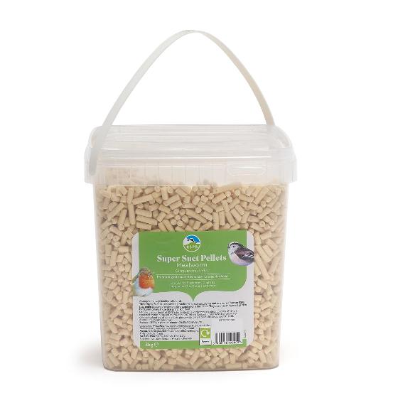 Super suet pellets - mealworm 3kg tub product photo ai5 L