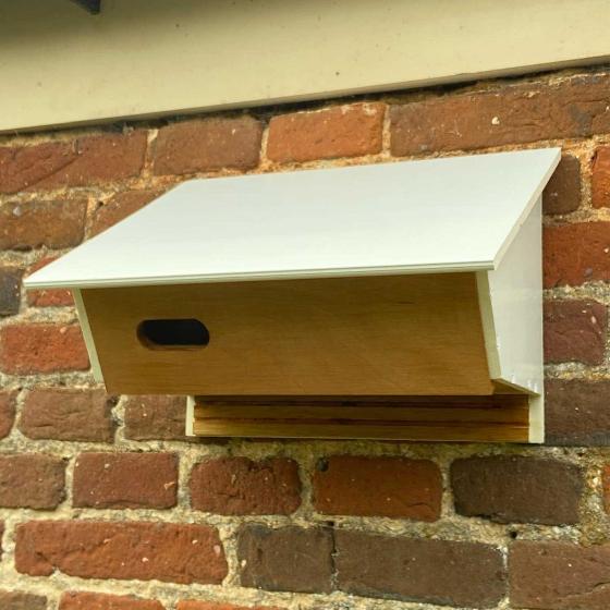 Action for Swifts (AfS) Swift & bat combo nest box product photo front L