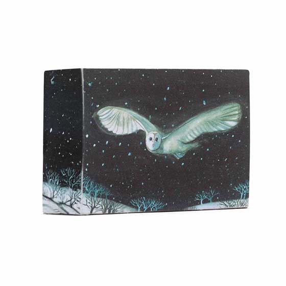 Mint, pine, cedarwood & patchouli soap by Heaven Scent product photo front L