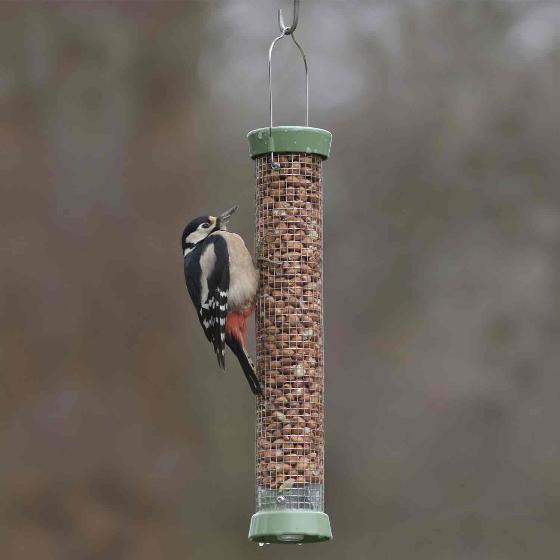 RSPB Ultimate suet pellet & peanut feeder and guardian, medium product photo side L