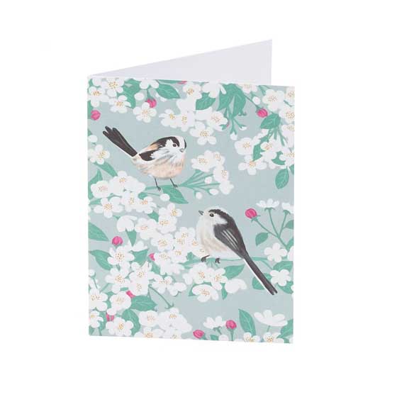 White blossom A6 notecards, pack of 12 product photo ai5 L