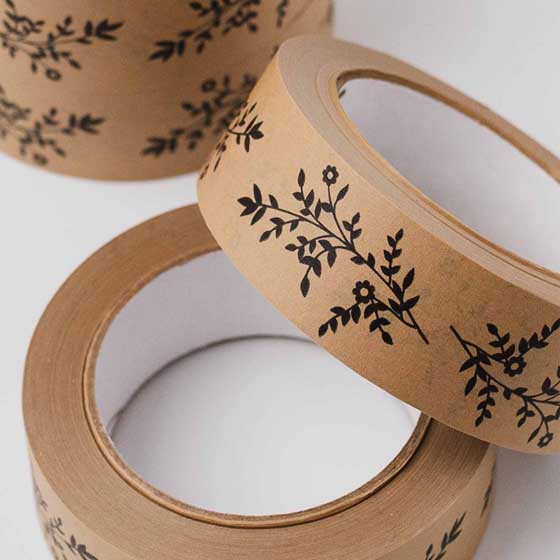Wildflower eco-friendly paper tape product photo front L