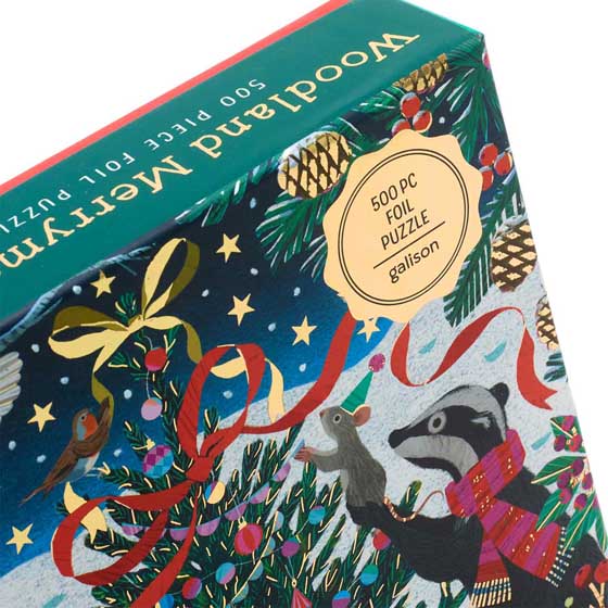 Woodland merrymakers jigsaw puzzle, 500-piece product photo ai5 L