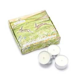 Apple blossom vegan tea lights by Heaven Scent product photo