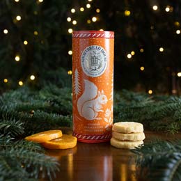 Spanish clementine shortbread by Shortbread House product photo