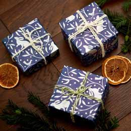Curious Hare wrapping paper, 10 metres product photo