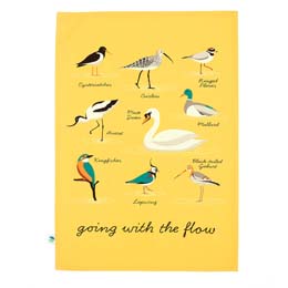 RSPB Tea towel, Making a splash collection product photo