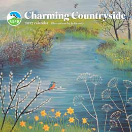RSPB Charming countryside calendar 2027 product photo