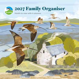 RSPB Family organiser calendar 2027 product photo