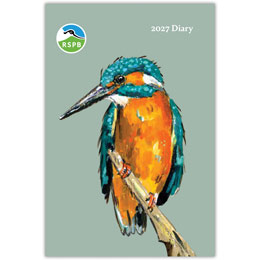RSPB Illustrated A6 diary 2027 product photo