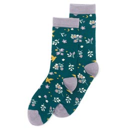 RSPB Women's autumn meadow bamboo socks product photo