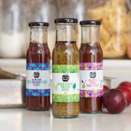 Set of three wild sauces by Fruits of the Forage product photo
