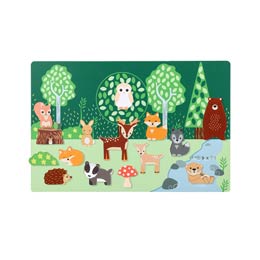 Woodland animal magnetic picture board product photo