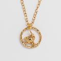 Wren necklace 18ct gold vermeil by Blackbird Jewellery product photo default T