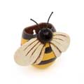Bee wall planter product photo side T