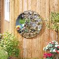 Beeflection decorative garden mirror product photo back T