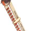 Christmas countdown wooden Robin decoration product photo back T