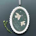 Dove friends ceramic hanging decoration product photo default T