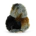 Eco barn owl plush soft toy 15cm product photo back T