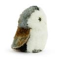 Eco barn owl plush soft toy 15cm product photo front T