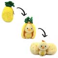Flipetz Chick pineapple hideaway plush product photo ai4 T