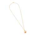 Blackbird necklace 18ct gold plated by Blackbird Jewellery product photo back T
