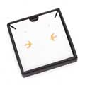 Swallow earrings 18ct gold vermeil by Blackbird Jewellery product photo ai5 T
