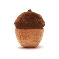Zooprise Hedgehog in acorn plush product photo front T