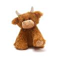 Eco Highland Cow plush soft toy product photo front T
